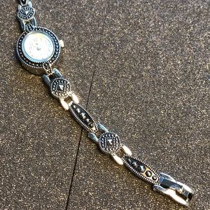 Bella and Rose art bend bracelet wrist watch 7.5”